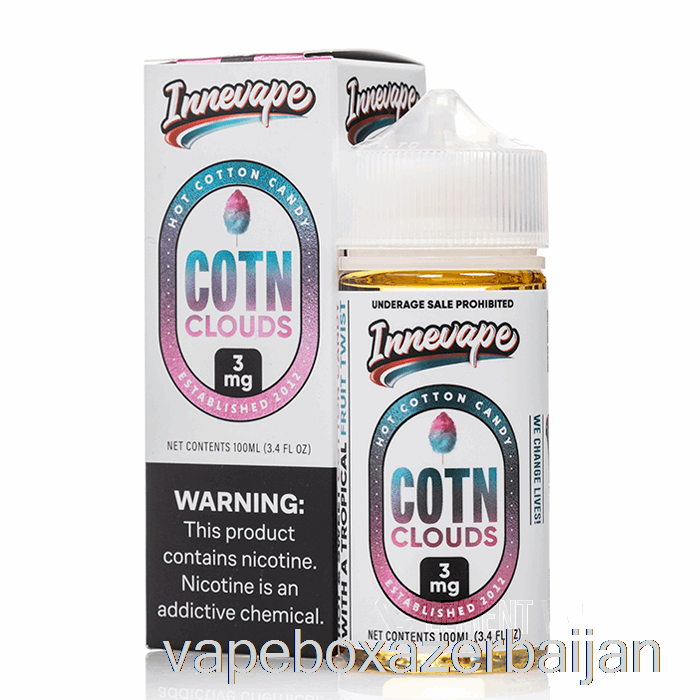 E-Juice Vape COTN Clouds - Innevape E-Liquids - 100mL 3mg